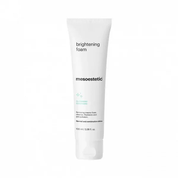 mesoestetic brightening foam